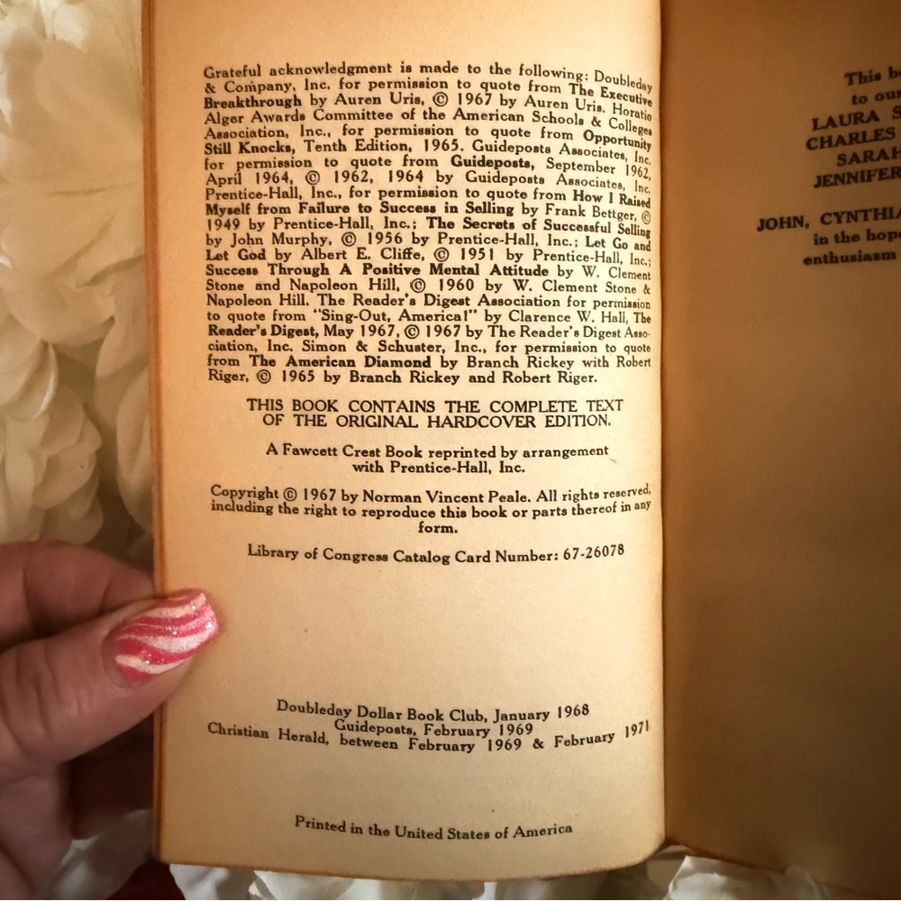 📕 Vintage Enthusiasm Makes the Difference – Norman Vincent Peale - Picture 3 of 8